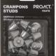 PROACT® - Boîte de 12 crampons  alu coniques - Silver - 18 mm