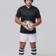 PROACT® - Short de rugby unisexe - Black - XS