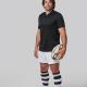 PROACT® - Short de rugby unisexe - Black - XS