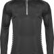 PROACT® - T-shirt 1/4 zip sport manches longues - Black - S