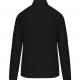 PROACT® - Sweat d'entraînement 1/4 zip unisexe - Black / White / Storm Grey - XS