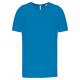 PROACT® - T-shirt de sport à col rond recyclé homme - Aqua Blue - XS