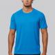 PROACT® - T-shirt de sport à col rond recyclé homme - Aqua Blue - XS