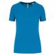 PROACT® - T-shirt de sport à col rond recyclé femme - Aqua Blue - XS