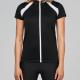 PROACT® - Maillot de cycliste manches courtes femme - Black / White - XS