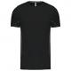 PROACT® - T-shirt de sport bi-matière manches courtes - Black / Silver - XS