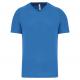 PROACT® - T-shirt de sport manches courtes col v homme - Aqua Blue - XS