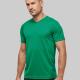 PROACT® - T-shirt de sport manches courtes col v homme - Aqua Blue - XS