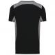 PROACT® - T-shirt de sport bicolore unisexe - Black / Fine Grey - XS