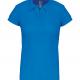 PROACT® - Polo sport manches courtes femme - Aqua Blue - S