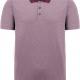 PROACT® - Polo chiné manches courtes - Burgundy Heather - 3XL