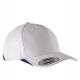 PROACT® - Casquette de sport avec filet - 6 panneaux - White / Royal Blue - One Size