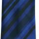 Premier - Cravate "Multi Stripe" - Blue - One Size