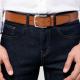 Kariban Premium - Ceinture vintage cuir homme - Black - Taille 1