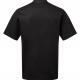 Premier - Veste chef cuisinier manches courtes "Essential" - Black - M