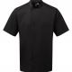 Premier - Veste chef cuisinier manches courtes "Essential" - Black - M