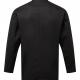 Premier - Veste chef cuisinier manches longues "Essential" - Black - XS