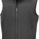 Result - BODYWARMER SOFTSHELL - Black - S