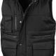 Result - BODYWARMER MATELASSÉ RIPSTOP - Black - S