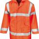 Result - Parka de sécurité High Viz - Fluorescent Orange - L