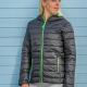 Result - DOUDOUNE FEMME SNOWBIRD - Black / Lime - XS