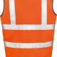 Result - Gilet de sécurité High Viz - Fluorescent Orange - XXL