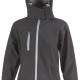 Result - Veste Softshell Capuche Femme TX Performance - Black / Grey - S