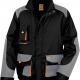 Result - Veste Lite - Black / Grey / Orange - 3XL (54 UK)