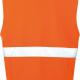 Result - GILET SOFTSHELL HIGH VIZ - Fluorescent Orange / Black - S