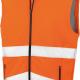 Result - GILET SOFTSHELL HIGH VIZ - Fluorescent Orange / Black - S