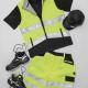 Result - GILET SOFTSHELL HIGH VIZ - Fluorescent Orange / Black - S