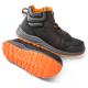 Result - Chaussures de sécurité Stirling - Black / Grey / Orange - 36 EU (3 UK)