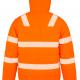 Result - Veste de sécurité recyclée ripstop padded - Fluorescent Orange - S