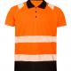 Result - Polo de sécurité recyclé - Orange / Black - S/M