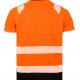 Result - T-shirt de sécurité recyclé - Orange / Black - S/M