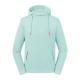 Russell - Sweat à capuche col montant Pure Organic - Aqua - XS