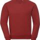 Russell - SWEAT-SHIRT COL ROND AUTHENTIC CHINÉ HOMME - Brick Red Melange - 3XL