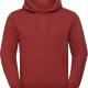 Russell - SWEAT-SHIRT CAPUCHE AUTHENTIC CHINÉ HOMME - Brick Red Melange - 3XL