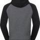 Russell - SWEAT-SHIRT CAPUCHE BASEBALL AUTHENTIC HOMME - Carbon Melange / Black - 3XL