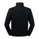 Russell - Sweat Col Zippé Authentic - Black - 3XL