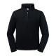 Russell - Sweat Col Zippé Authentic - Black - 3XL