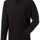 Russell - POLO MANCHES LONGUES CLASSIC - Black - S