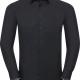 Russell - CHEMISE ULTIMATE STRETCH MANCHES LONGUES - Black / Oxford Grey / Convoy Grey - 3XL