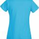 Fruit of the Loom - T-shirt Femme Original-T (Full Cut 61-420-0) - Azur Blue - XS