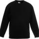 Fruit of the Loom - SWEAT-SHIRT ENFANT COL ROND CLASSIC (62-041-0) - Black - 3/4 ans