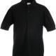 Fruit of the Loom - Polo enfant 65/35 - Black - 12/13 ans