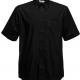 Fruit of the Loom - CHEMISE HOMME MANCHES COURTES OXFORD (65-112-0) - Black - 3XL