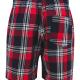 Skinni Fit - Short à motif tartan - Red / Navy Check - XS