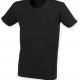 Skinni Fit - T-SHIRT HOMME COL V FEEL GOOD - Black - XXL