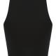 Skinni Fit - Top court femme - Black - XS